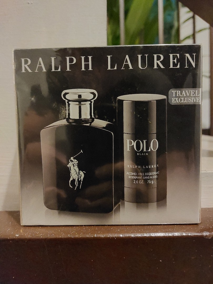 Ralph Lauren Polo Black Perfume Fragrance, Beauty & Personal Care ...