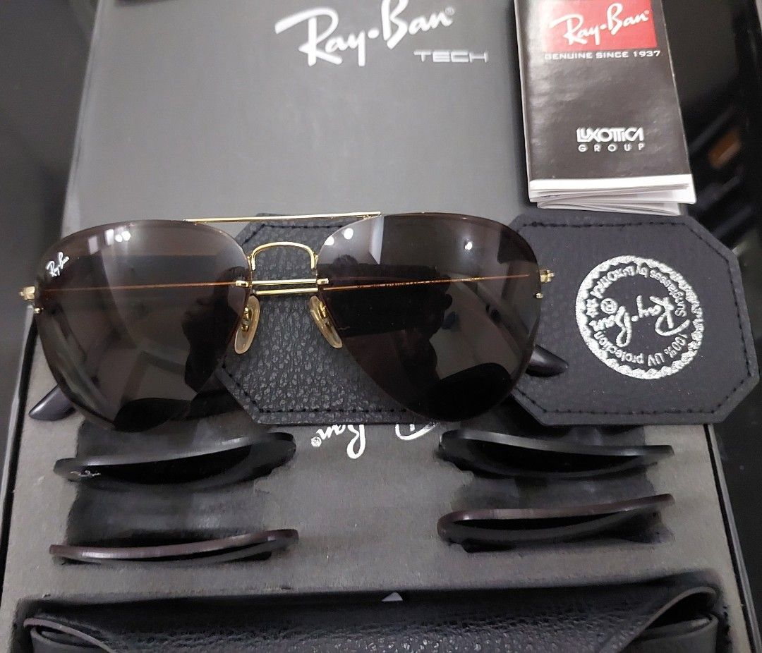 Rayban Flip Out - Original, Men's Fashion, Watches & Accessories,  Sunglasses & Eyewear on Carousell