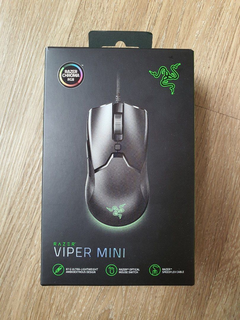 Razer Viper Mini with grips, Computers & Tech, Parts & Accessories ...