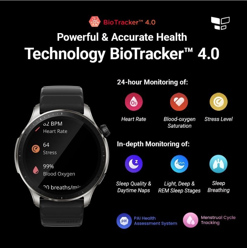 Amazfit sports bluetooth 4.0 smart clearance watch