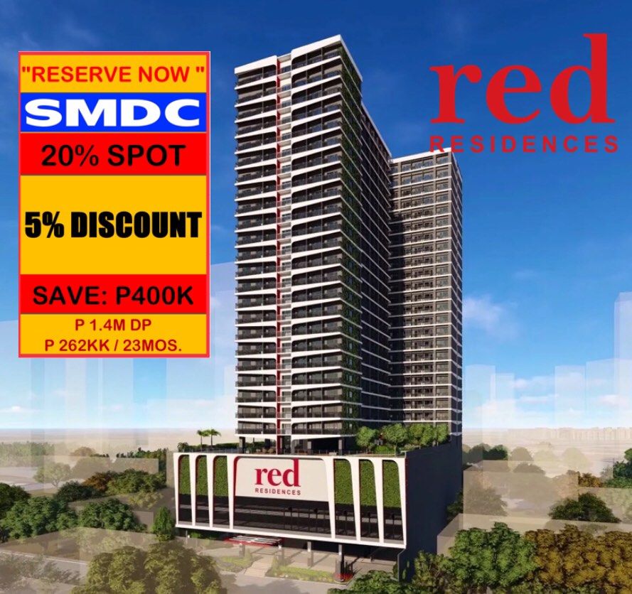 Red Residences Condo For Sale Makati City, Chino Roces near in PNR