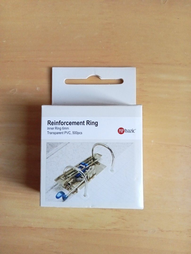 reinforcement ring sticker for ring file, Hobbies & Toys, Stationery & Craft, Stationery