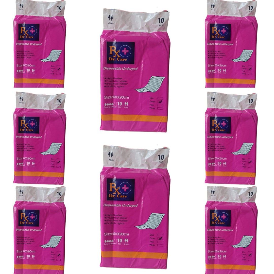 Rx Dr.care Disposable Underpads, Health & Nutrition, Medical Supplies