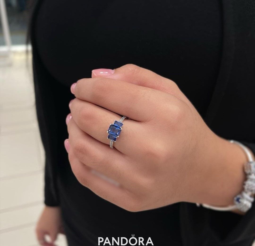 3 stone pandora ring sales