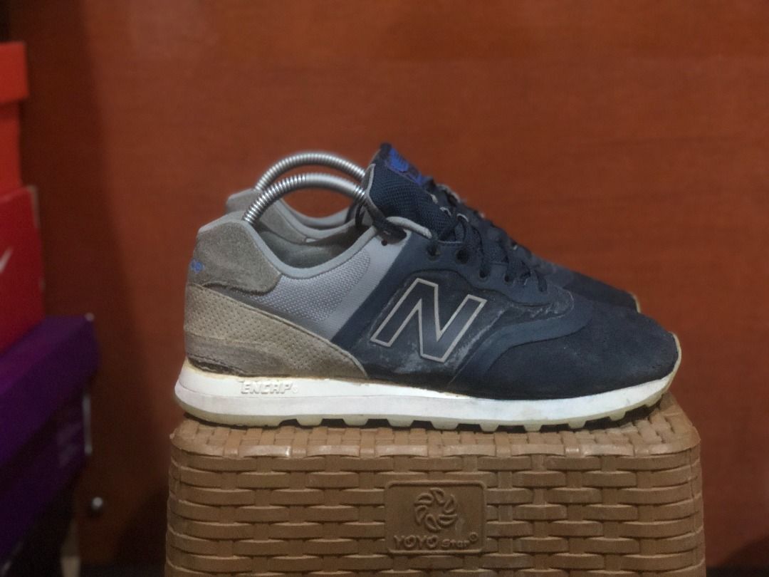 Sepatu New Balance 574 Re Engineered Blue Original