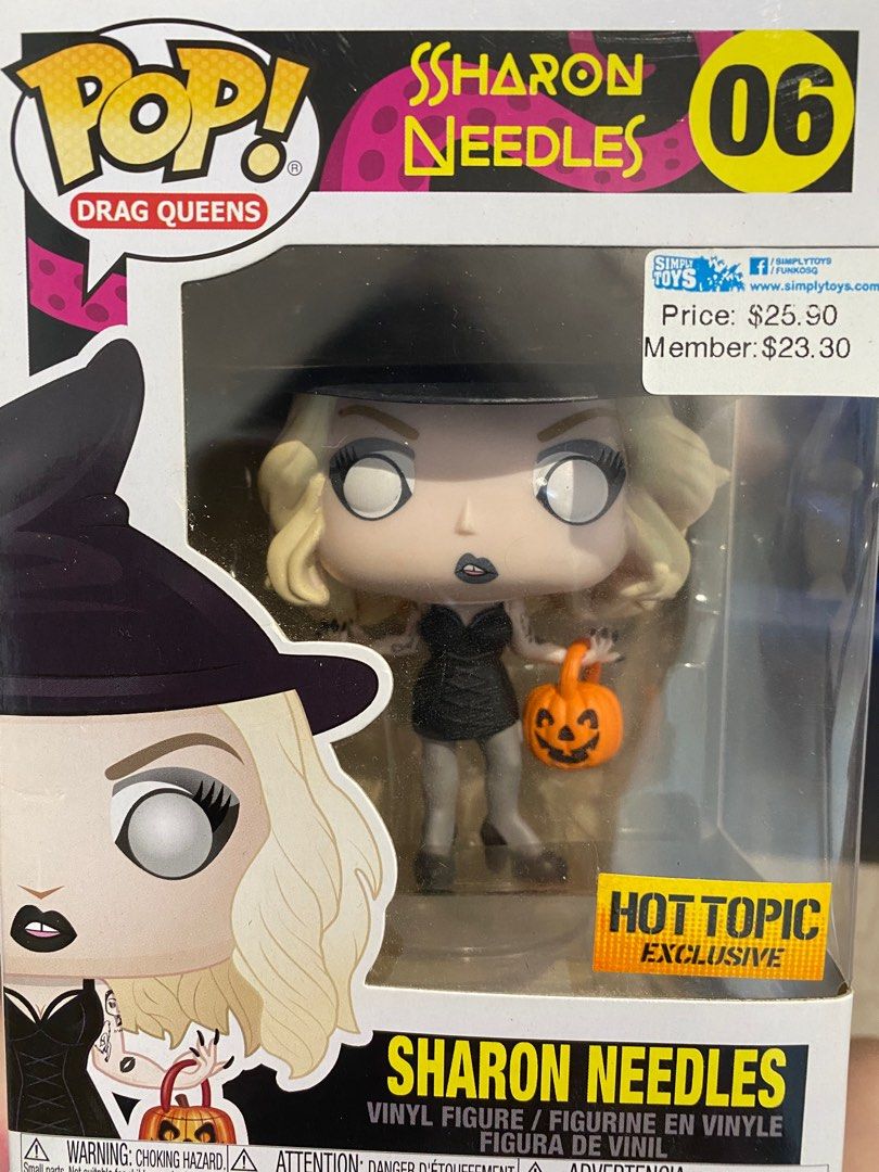 sharon needles pop figure
