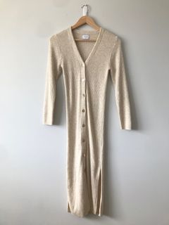 SHIEKE Knitted Beige Dress Size XS