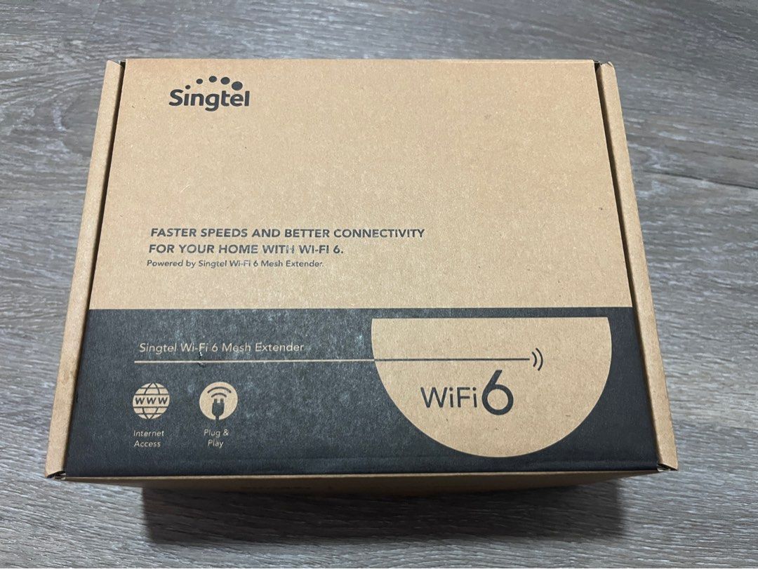 Experience the speed of future with WiFi 6 - Singtel