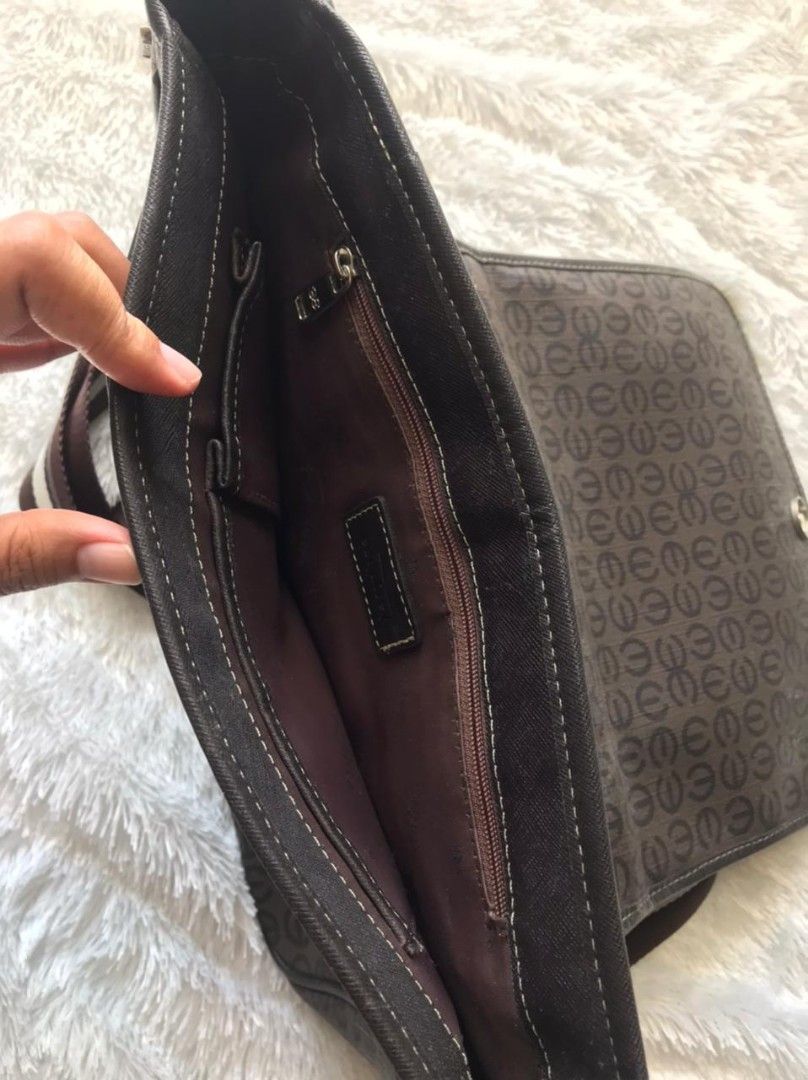 Sling Bag Pria Esquire ; Sling Kulit Asli ; Tas Kulit Mantul, Fesyen