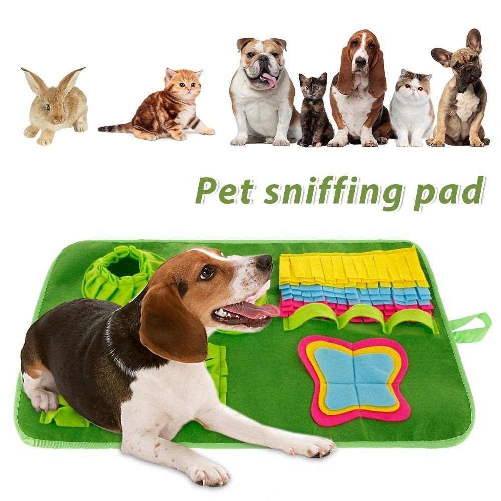 1pc Dog Snuffle Mat Toy, Pet Activity Mat, Dog Play Mat, Dog Food Toy Mat,  Dog Sniffing Pad, Pet Snuffle Feeding Mat, Slow Feeding Mat For Dogs, Dog P