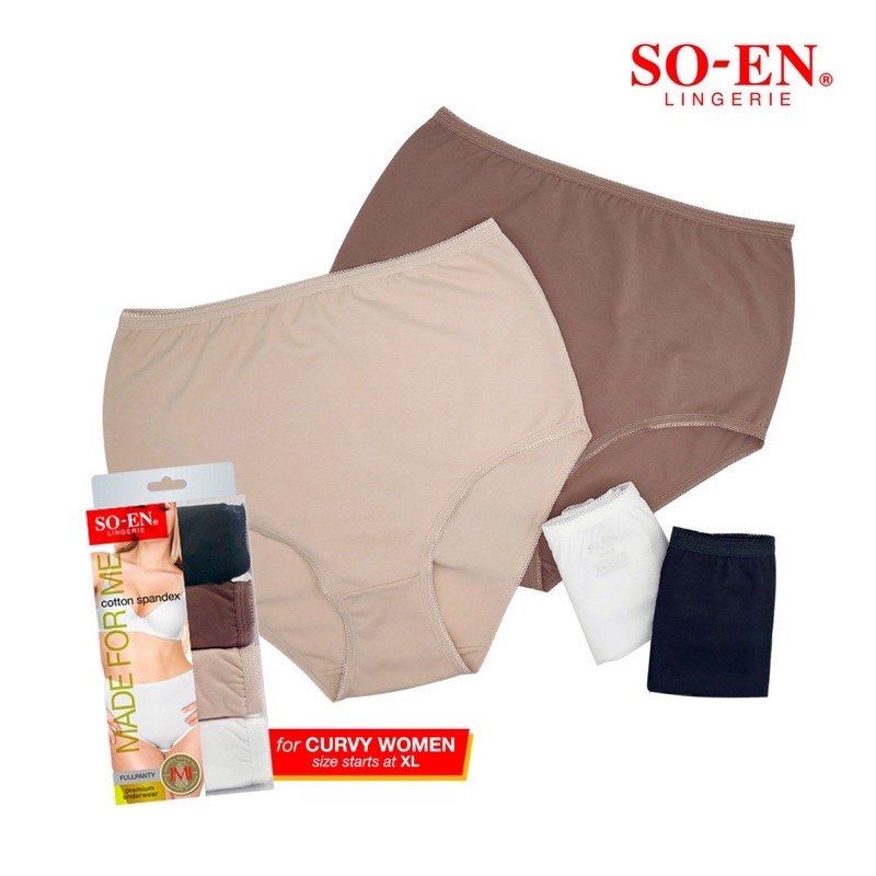 SOEN Plus-size Panty XL-4XL!  Buy SOEN Panty Set XL-4XL