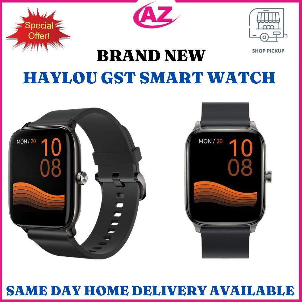 SPECIAL OFFER HAYLOU GST SMART WATCH 100 AUTHENTIC STORE PICKUP SAME DAY HOME DELIVERY AVAILABLE