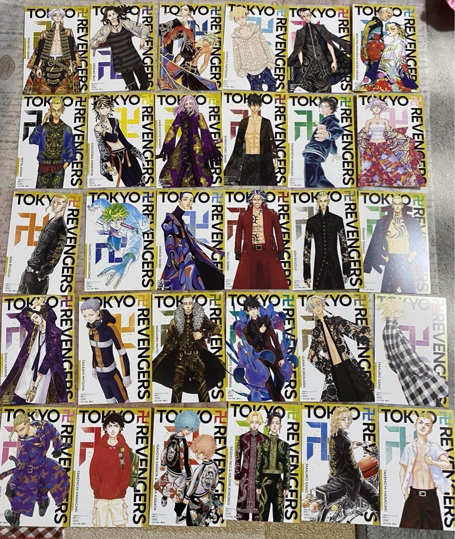 [Split PO] Tokyo Revengers Completion Commemoration postcards, Hobbies ...