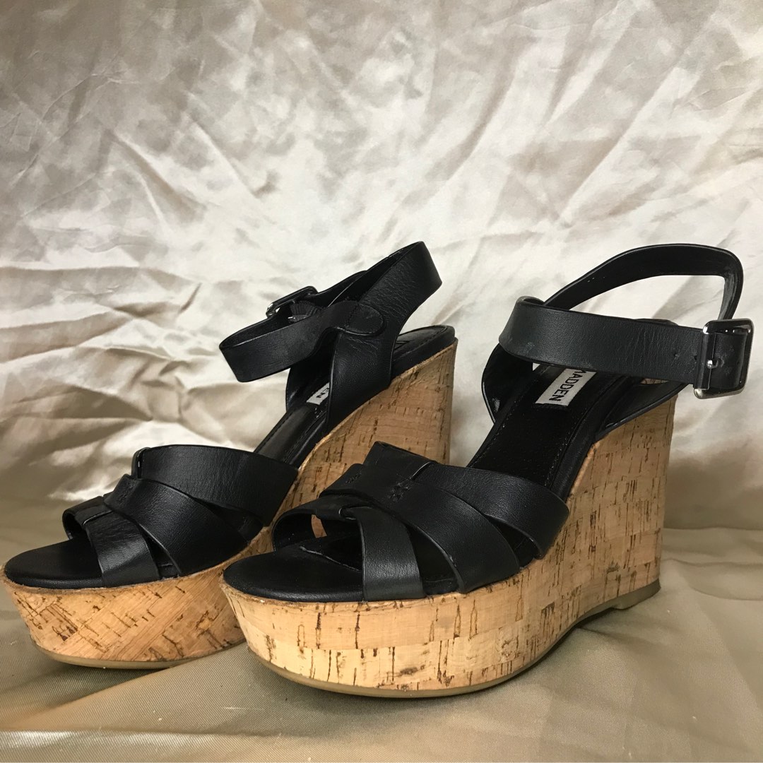 Steve madden deals ankle strap wedge