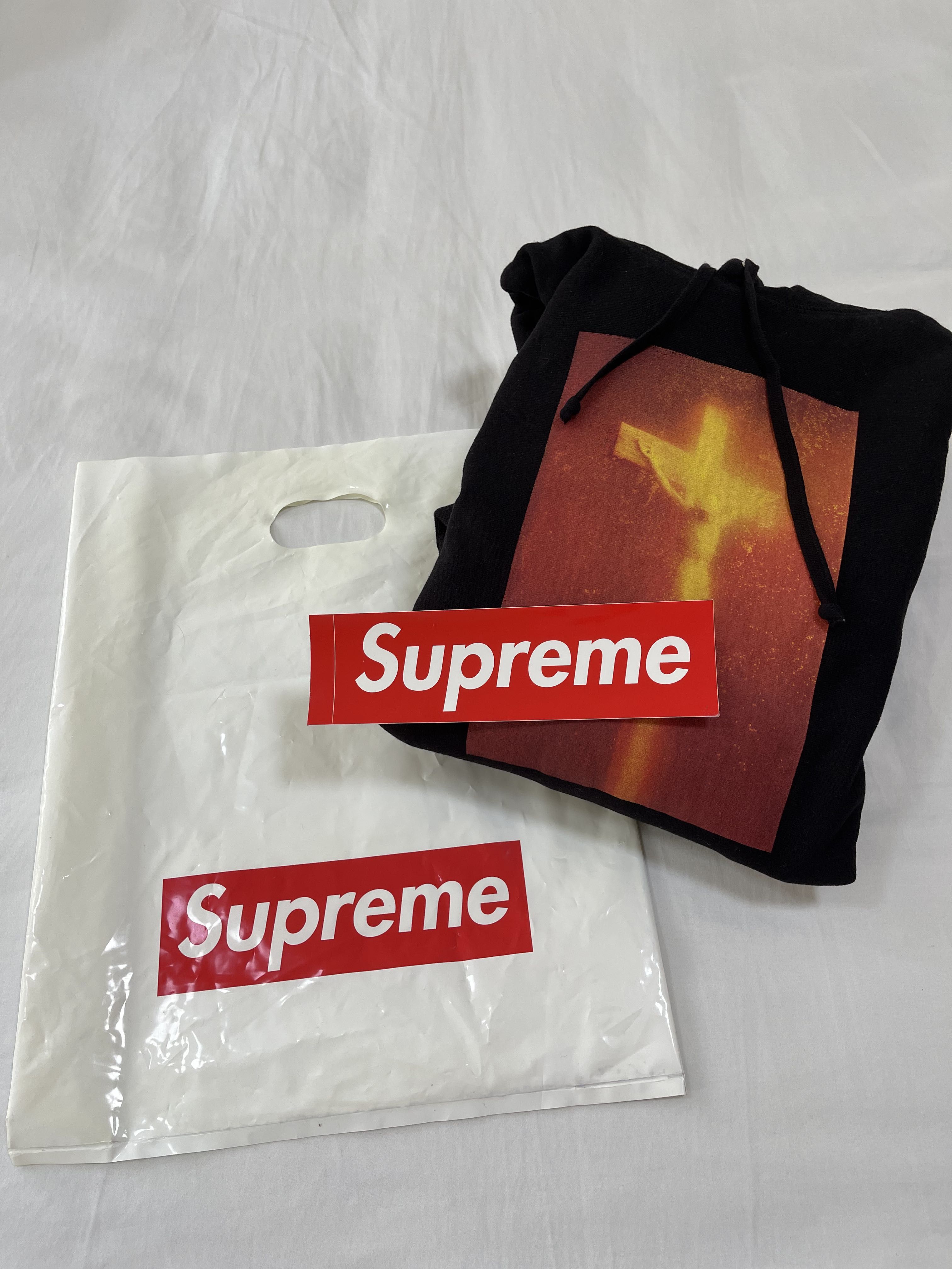 Supreme x andres serrano hoodie online