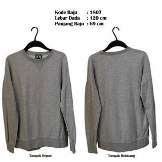 Sweater gray pria