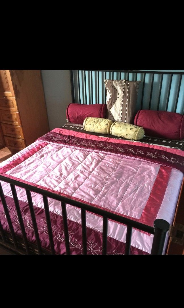 Sweden Wrought Iron Bed Frame, Furniture & Home Living, Furniture, Bed