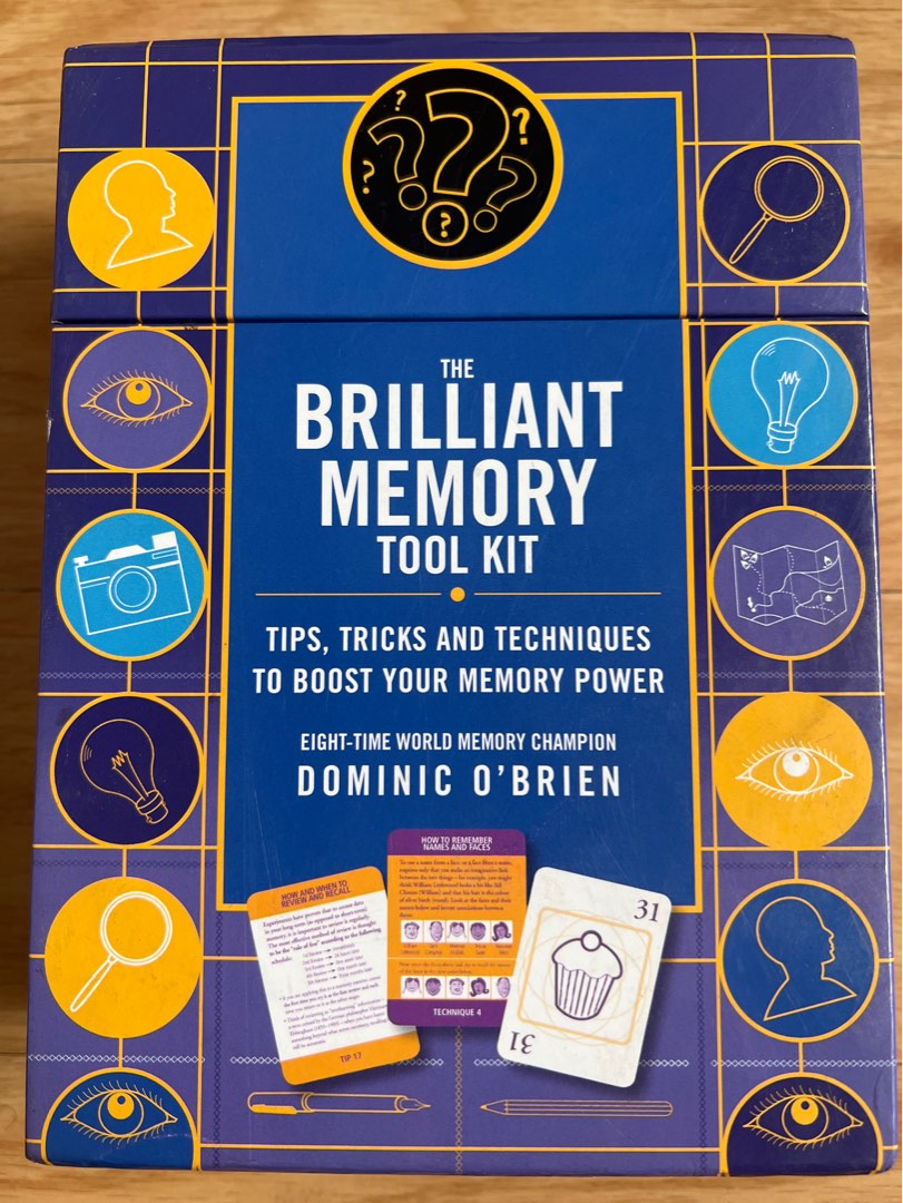 The Brilliant Memory Tool Kit, Hobbies & Toys, Books & Magazines