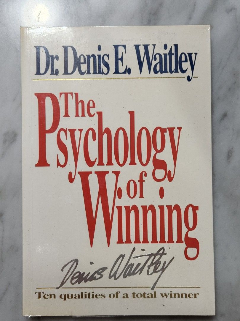 The Psychology of Winning by Denis Waitley, Hobbies &amp; Toys, Books &amp; Magazines, Fiction &amp; Non ...