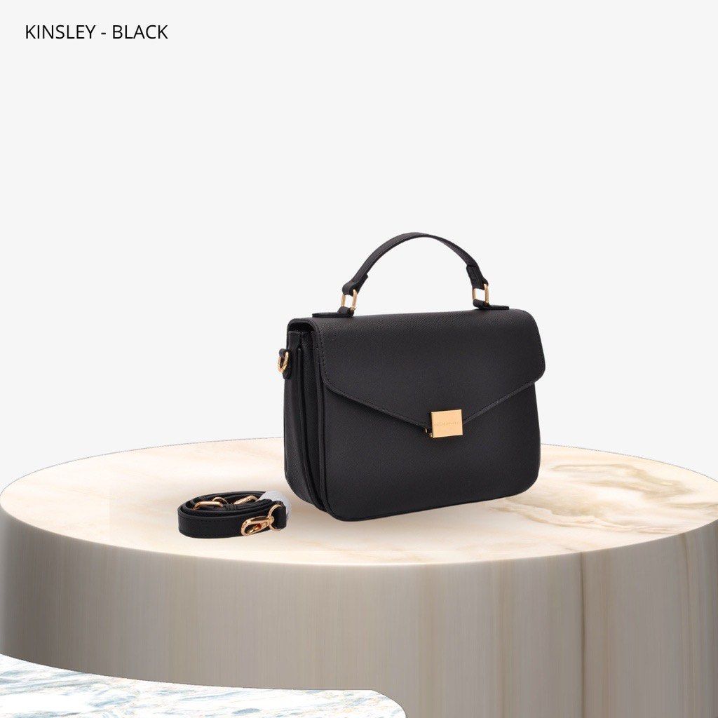 Kinsley crossbody bag black Clearance