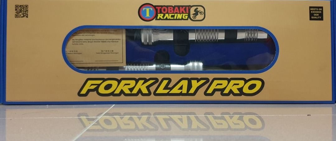 TOBAKI FORKLAY PRO Y15ZR, Motorcycles, Motorcycle Accessories on Carousell