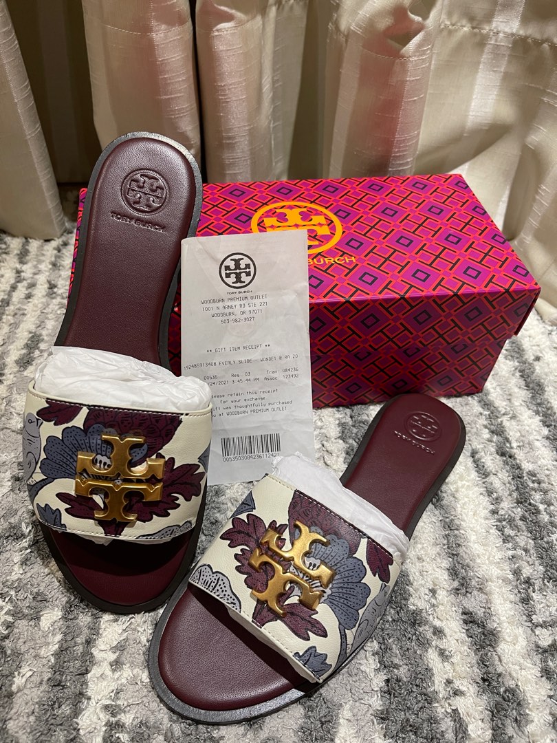 everly tory burch slide