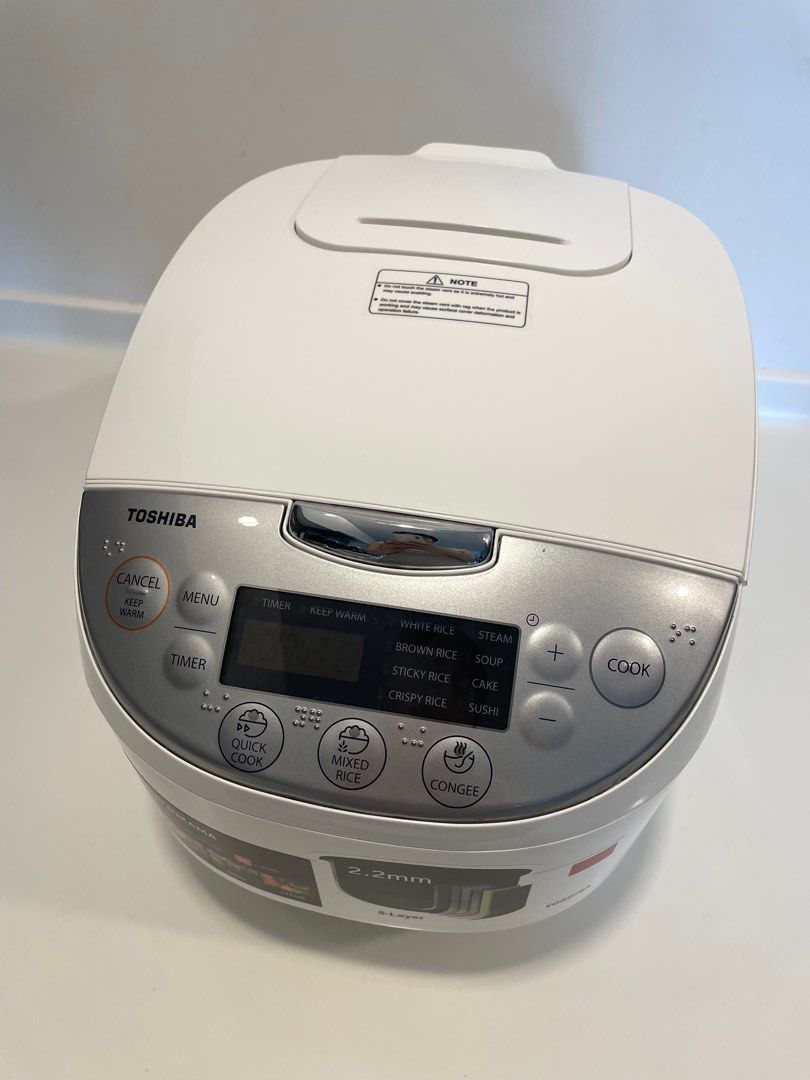 TOSHIBA rice cooker, TV & Home Appliances, Kitchen Appliances, Cookers on Carousell