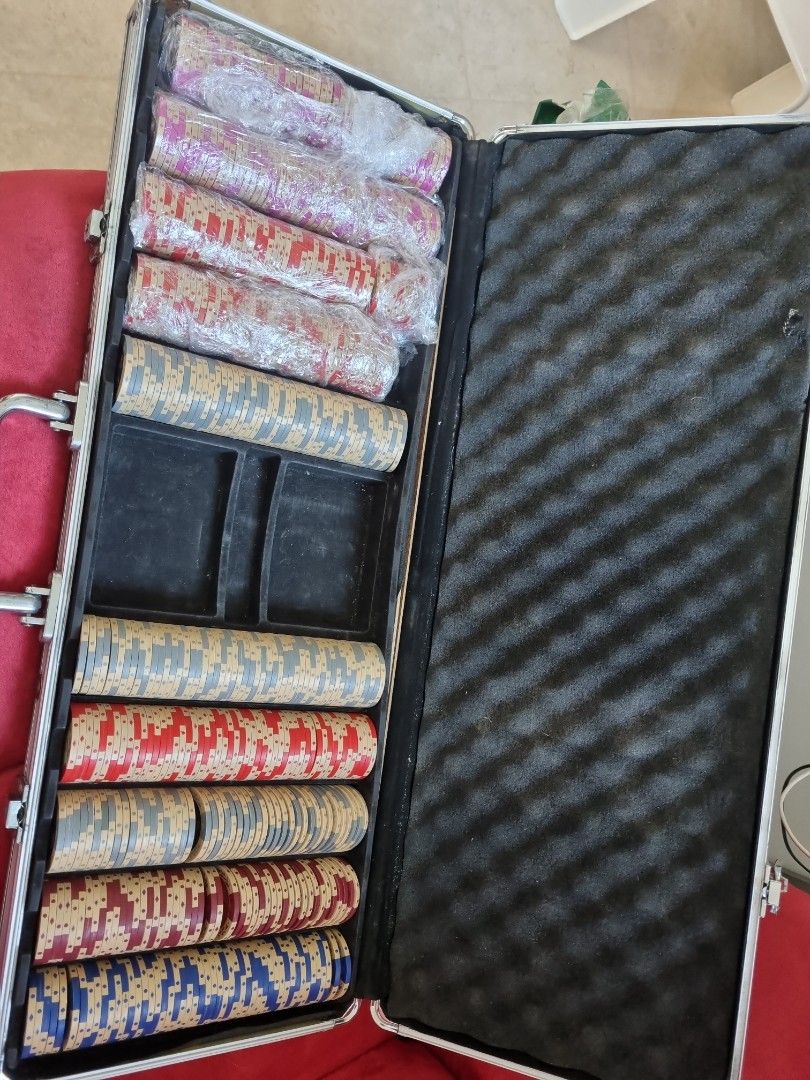 Used Poker chips, Sports Equipment, Other Sports Equipment and Supplies