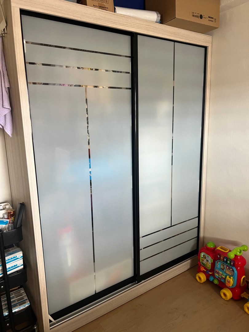 Used wardrobe for sales., Furniture & Home Living, Furniture, Shelves