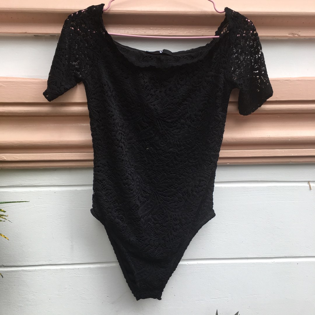 V by Very London See-through Bodysuit, Women's Fashion, Dresses & Sets ...