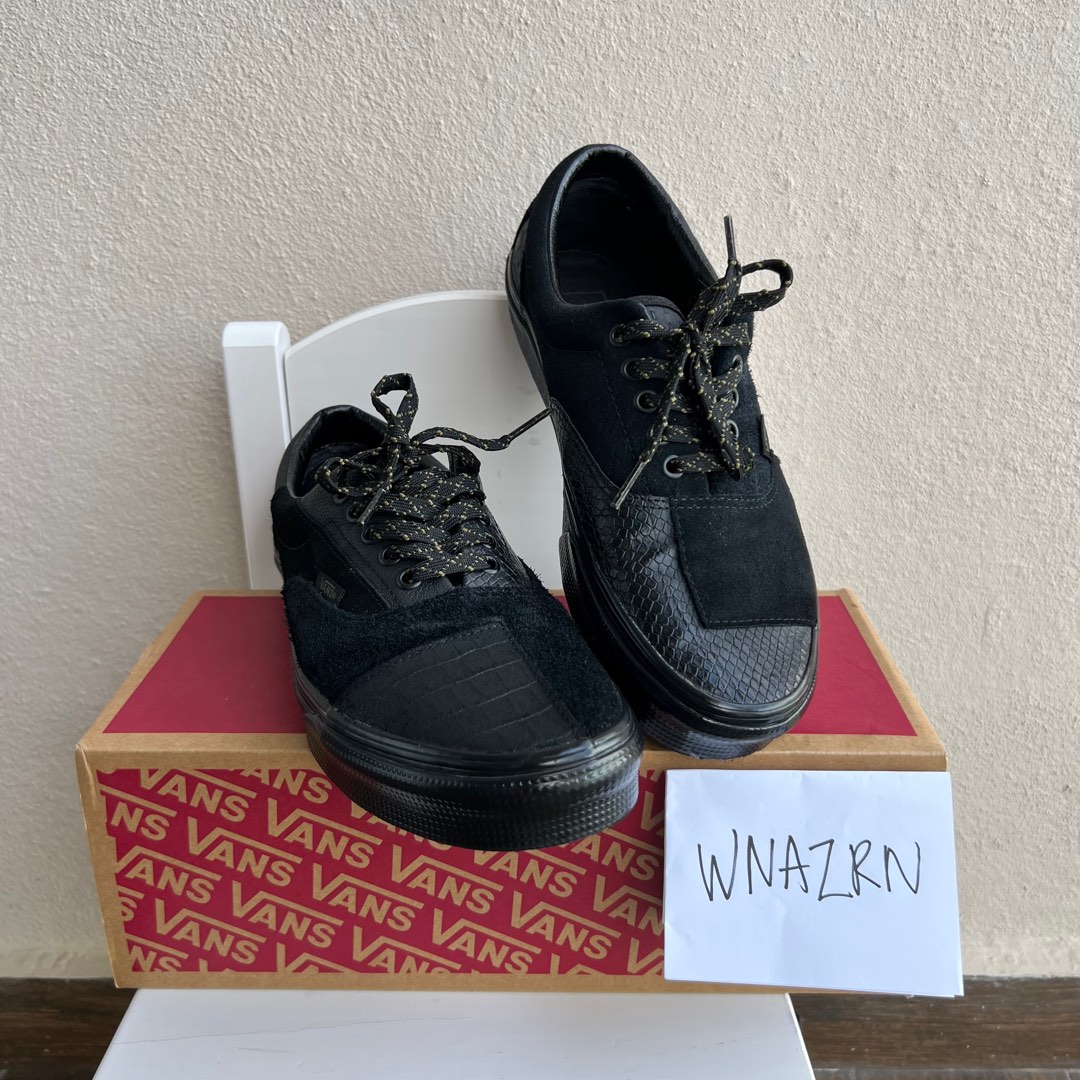Mens sales patchwork vans