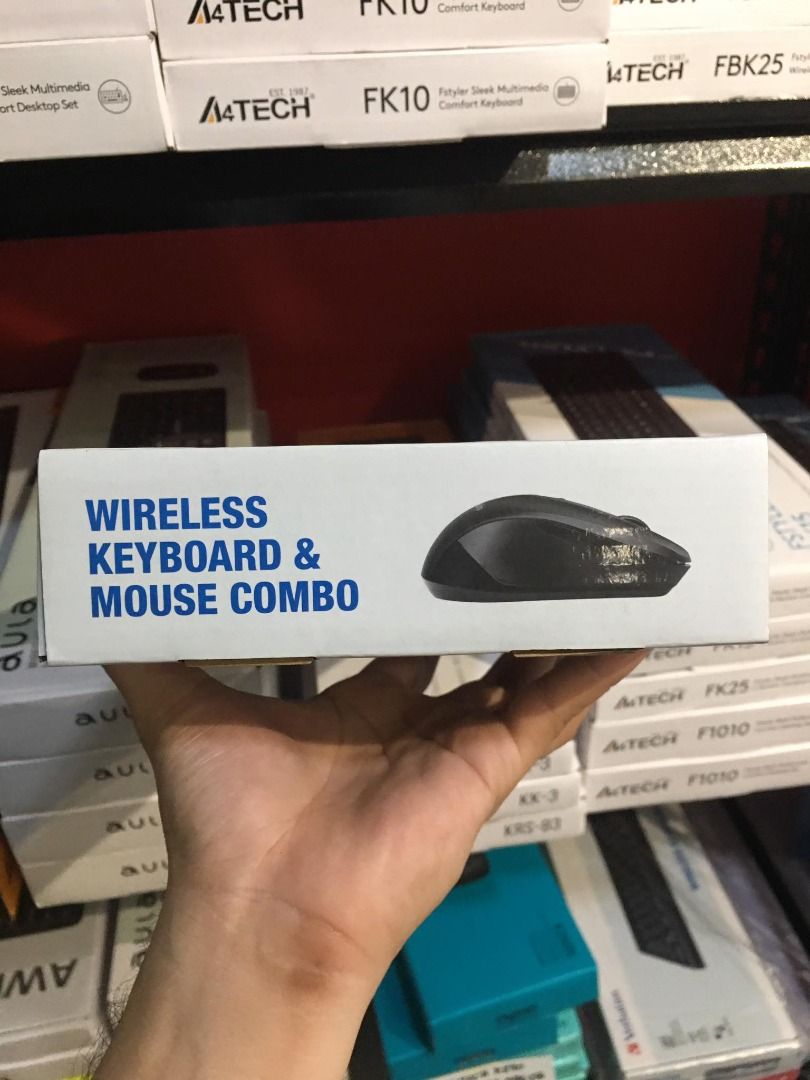 Verbatim Wireless Keyboard & Mouse Combo 66519, Computers & Tech, Parts