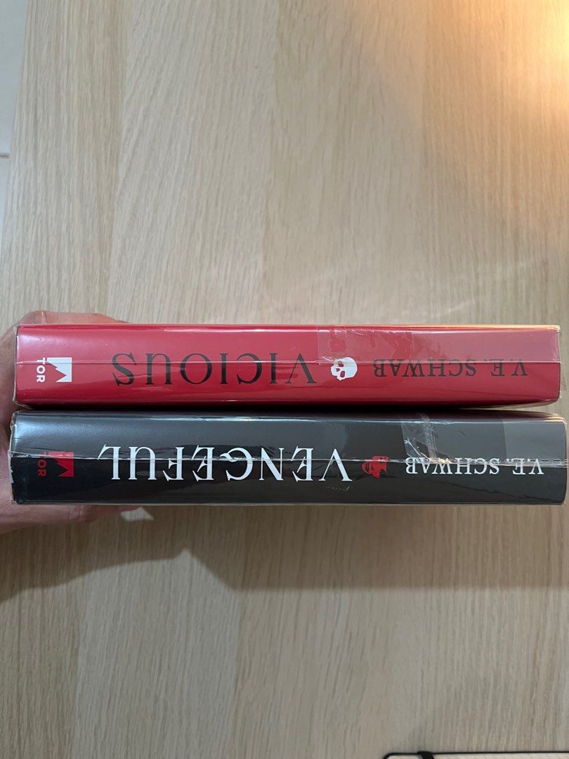 Villains Series by VE Schwab (Vicious and Vengeful), Hobbies & Toys