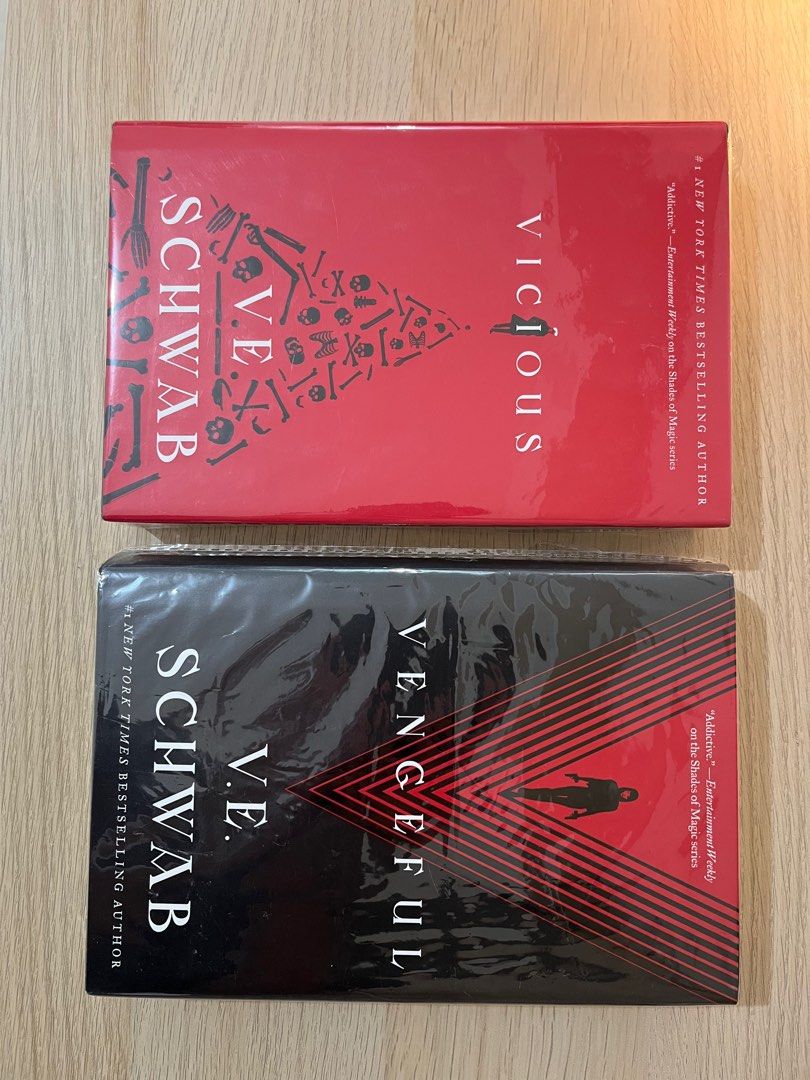 Villains Series by VE Schwab (Vicious and Vengeful), Hobbies & Toys