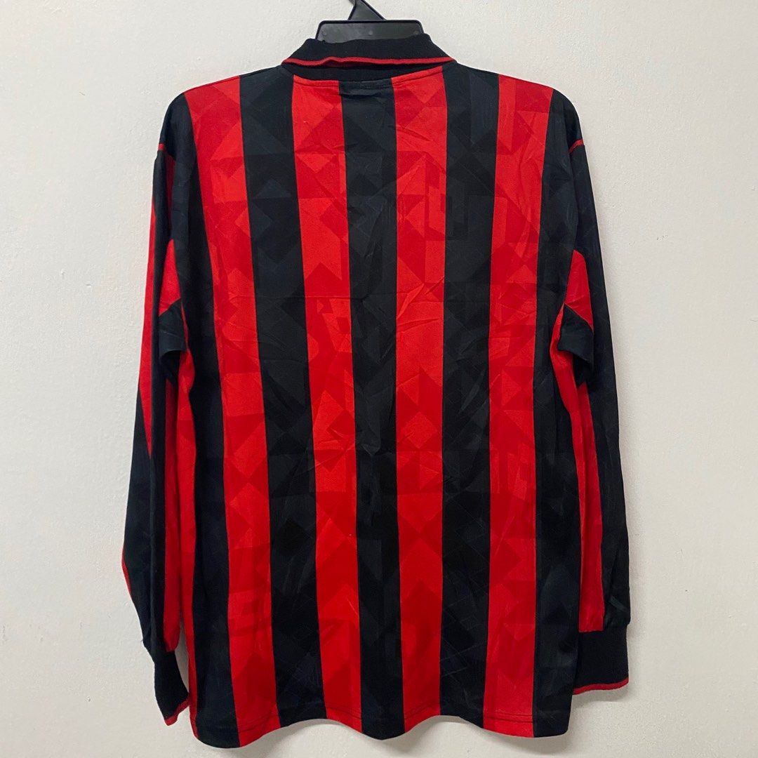 Foto vintage Calcio, Milan, De Napoli, Eranio, Tassotti, 1993, stampa Foto vintage Calcio, Milan, De Napoli, Eranio, Tassotti, 1993, stampa