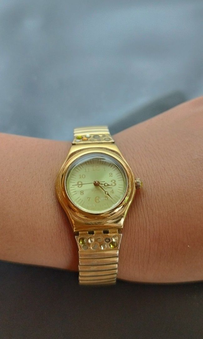 Vintage Historical SWATCH IRONY LADIES FLORA YSG103B Women s