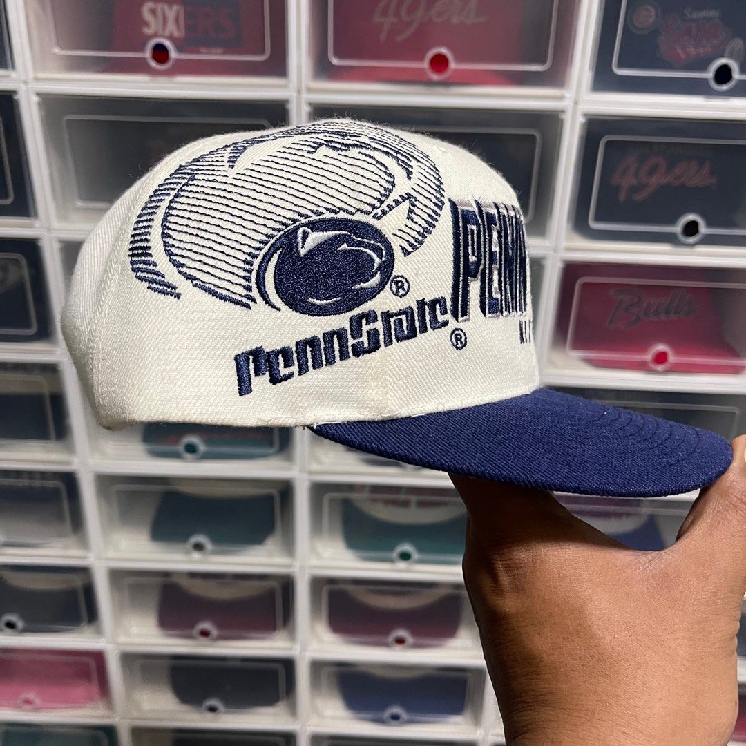 Vintage penn state shadow hat by SS, Men's Fashion, Watches