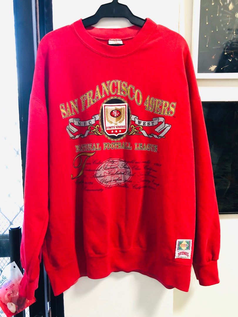 Vintage San Francisco 49ers Sweater, Men's Fashion, Tops & Sets, Hoodies on  Carousell
