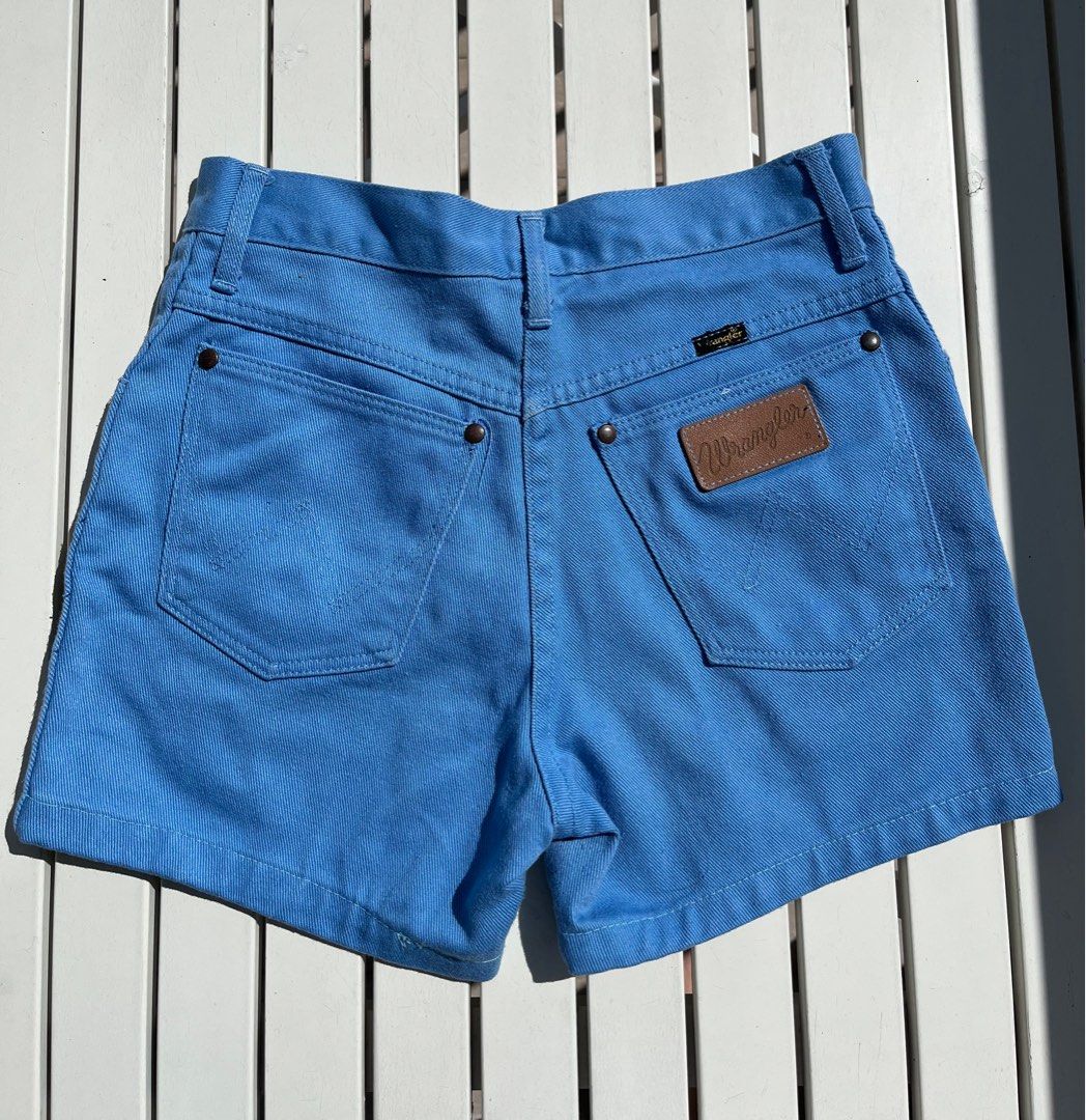 Vintage Wrangler Denim Shorts, Women's Fashion, Bottoms, Shorts on