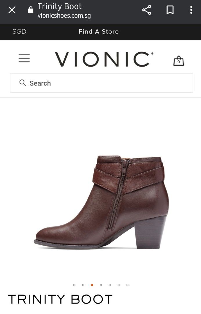 Vionic trinity boot shop