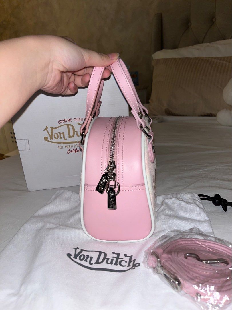 Cow print von dutch sale bag