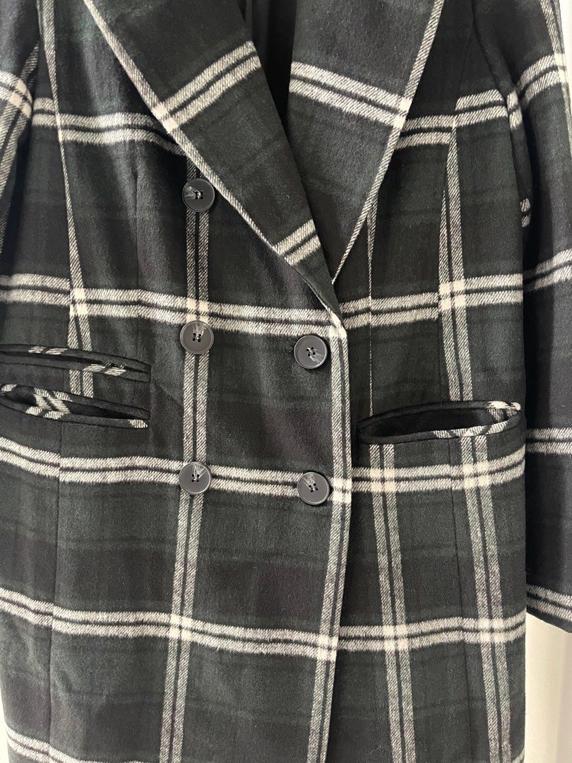 Warehouse Checked Coat