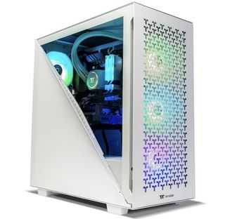 White custom high end gaming pc