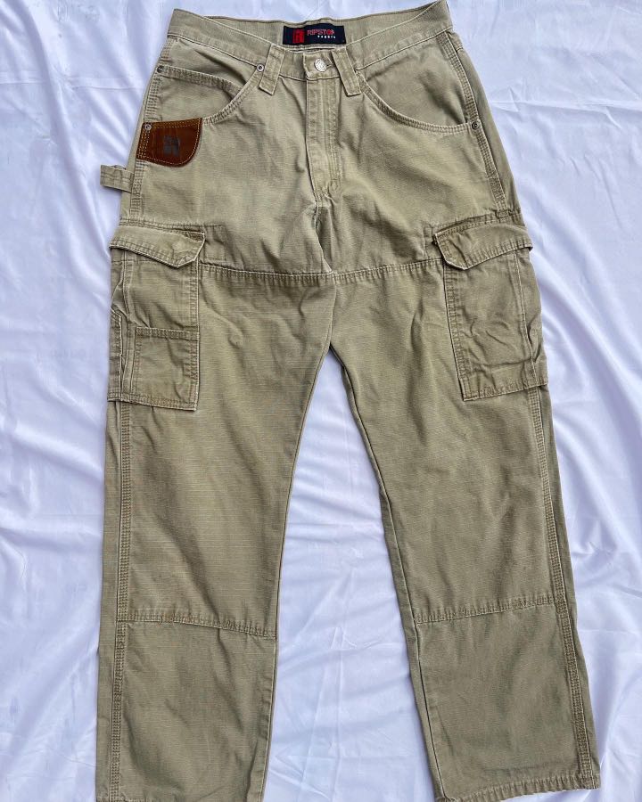 Wrangler Riggs Light Tan Ripstop Cargo Pants💫, Women's Fashion, Bottoms,  Other Bottoms on Carousell