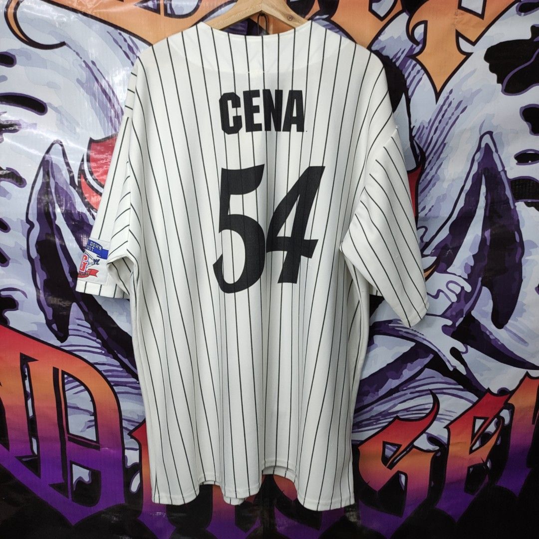 WWE John Cena Authentic Baseball Jersey, Men's Fashion, Tops & Sets,  Tshirts & Polo Shirts on Carousell