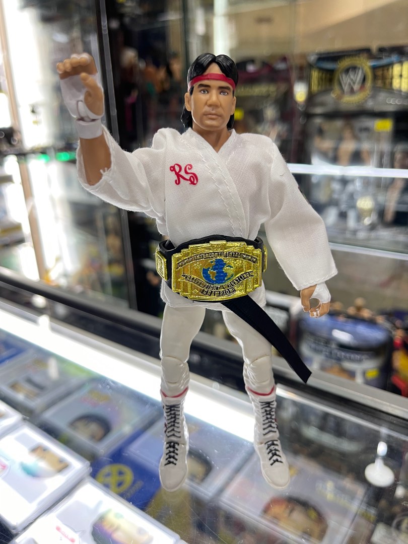 WWE Mattel Elite Ricky Steamboat, Hobbies & Toys, Toys & Games on Carousell