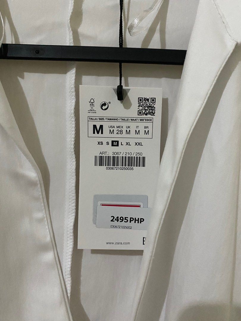 Zara shirt dress (Category: Dresses) located in Manila. Submitted by arrapalma (Listing ID 1210873327, Image 2). Description: - shipping should be arranged and shouldered by the buyer.