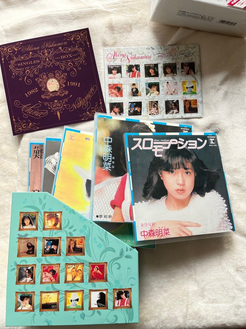 中森明菜AKINA NAKAMORI SINGLES BOX 1982-1991, 興趣及遊戲, 音樂