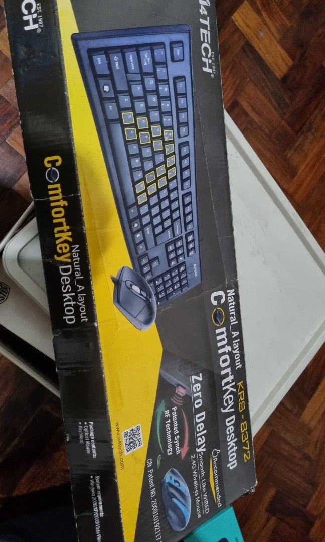 A4TECH KRS 8372, Computers & Tech, Parts & Accessories, Computer ...