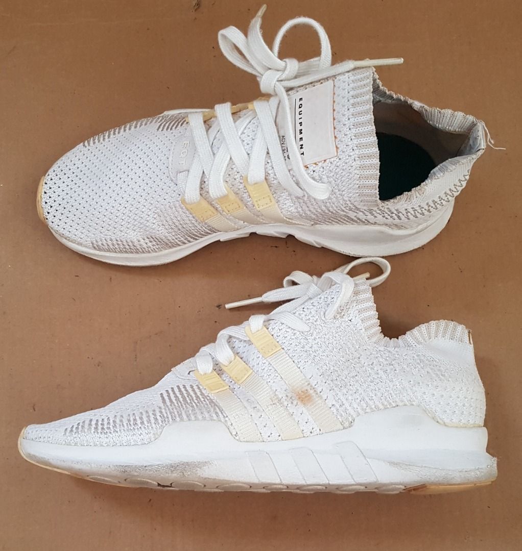 Adidas eqt support adv primeknit footwear white sales